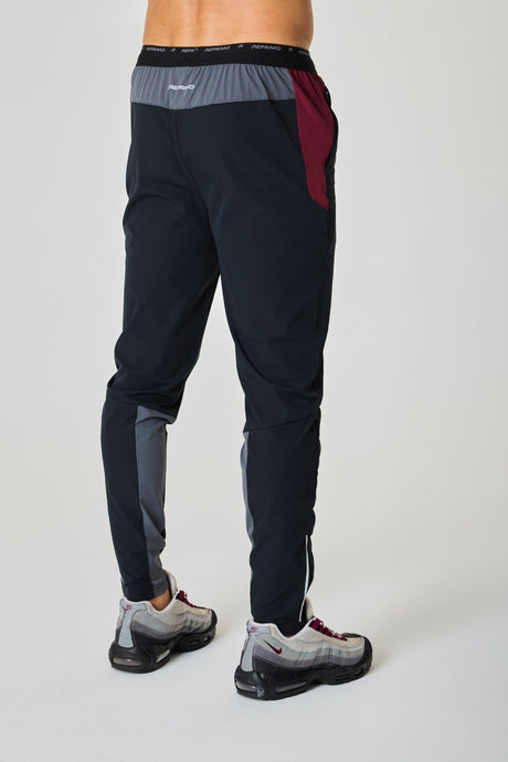 Flight Pants - Meteorite / Burgundy