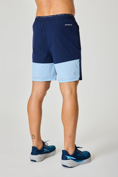 Flight Short - Cerulean / Navy