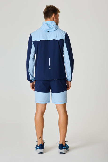 Flight Windbreaker - Cerulean / Navy