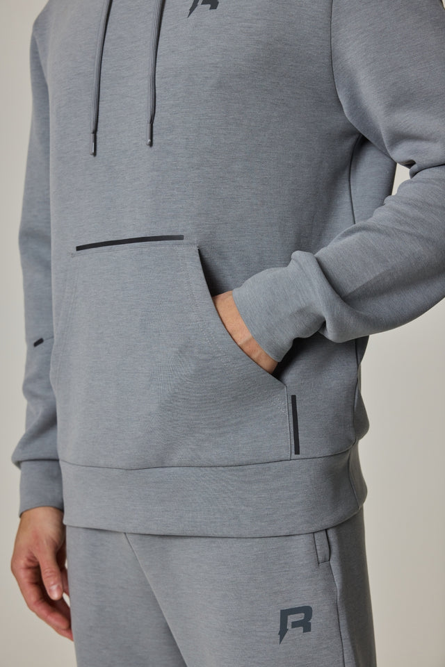 Motion Hoodie - Grey Marl