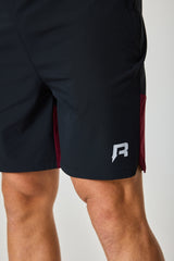 Flight Short - Meteorite / Burgundy