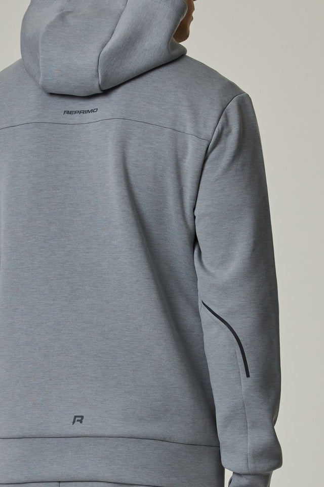 Motion Hoodie - Grey Marl