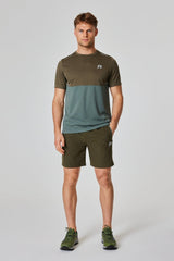 Flex T - Shirt - Dark Green / Mid Green - Reprimo