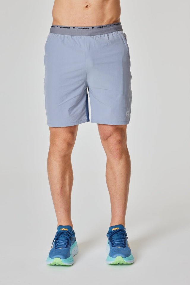 Flight Short - Silver Blue / Navy - Reprimo