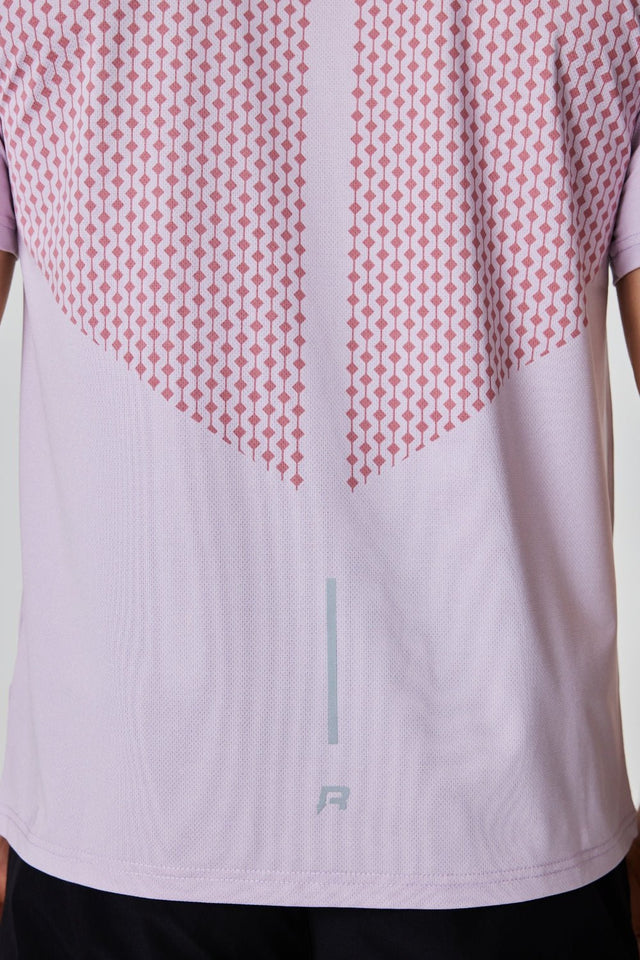 Form Printed T - Shirt - Azalea Pink - Reprimo