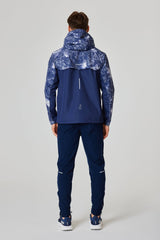 Polaris Windbreaker - Reflective Print / Navy - Reprimo