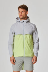 Prism Windbreaker - Lime Green / Light Grey - Reprimo