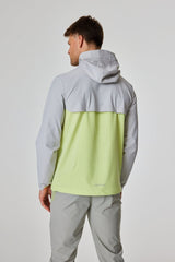 Prism Windbreaker - Lime Green / Light Grey - Reprimo