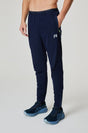 Summit Panelled Pants - Dark Navy / Navy / Electric Lime - Reprimo