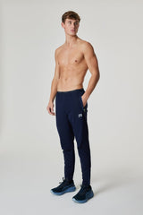 Summit Panelled Pants - Dark Navy / Navy / Electric Lime - Reprimo