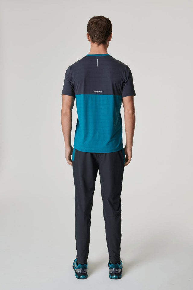 Flight T-Shirt - Teal / Dark Grey - Reprimo