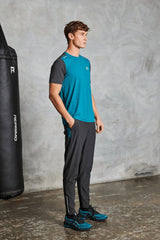 Flight T-Shirt - Teal / Dark Grey - Reprimo