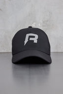 Racer Perforated Cap - Black - Reprimo